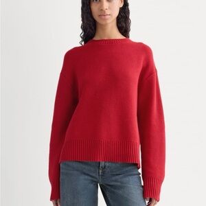 Everlane THE COTTON HONEYCOMB SQUARE CREW